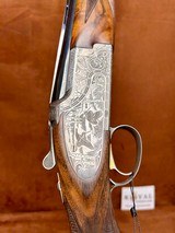Browning B425 Privilege 12ga. 30" Spectacular engraved sideplates and upgraded wood! - 4 of 12