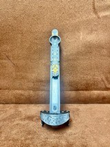 Perazzi Receiver, Forend Iron, and Trigger - Custom Engraved by Max Gobbi with Gorgeous Gold Inlay - 6 of 6