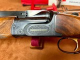 Perazzi MX2000 5 notch adjutable rib unsingle trap shotgun 12ga 34