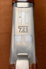 Browning Citori 725 Sporting Showroom demo model 12GA 32" - 5 of 11