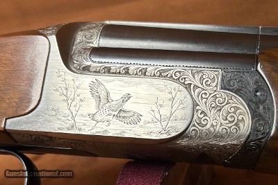 Perazzi SC3 Factory Engraved Receiver / Trigger / Iron Set 12GA