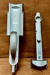 Perazzi MX8 Lusso Engraved Receiver / Trigger and Iron Full Nickel Upgrade - 2 of 11