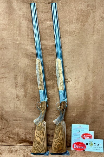 Perazzi Factory Pair of SC3 MX12's 12GA 30 3/4