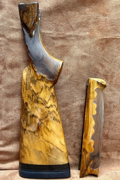 Krieghoff K-80 Stock and Frond Must See Gorgeous Wood! - Image 3 of 5