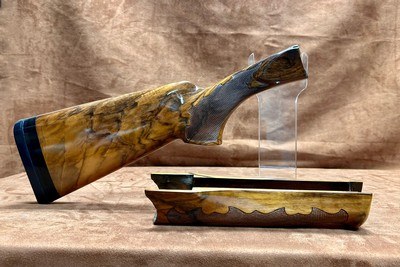 Krieghoff K-80 Stock and Frond Must See Gorgeous Wood!