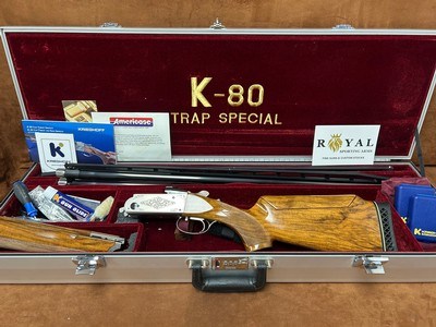 Krieghoff K-80 Trap Special Combo 12GA 34