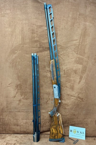 Krieghoff K-80 Trap Special Combo12GA 34"/32" Unsingle/O/U | 26040022 - Image 7 of 15