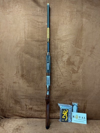 Browning 825 Golden Clays Pro Trap Adjustable Comb 12GA 32" | 26040117 - Image 6 of 15