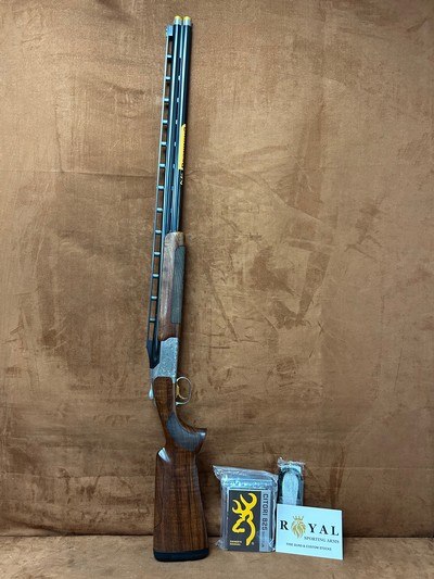 Browning 825 Golden Clays Pro Trap Adjustable Comb 12GA 32" | 26040117 - Image 5 of 15
