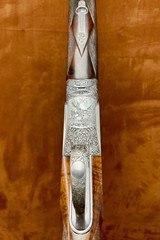 Perazzi Custom Grade Western Indian Theme Sideplates MX8 12GA 29.5
