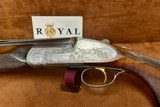 Perazzi Custom Grade Western Indian Theme Sideplates MX8 12GA 29.5