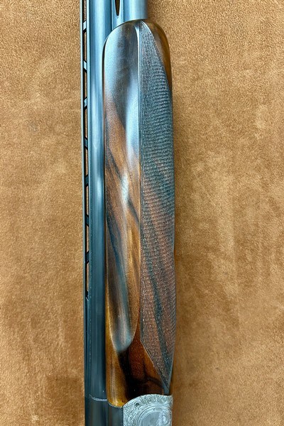 Perazzi Custom Grade Western Indian Theme Sideplates MX8 12GA 29.5