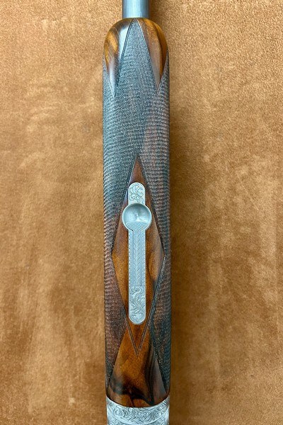 Perazzi Custom Grade Western Indian Theme Sideplates MX8 12GA 29.5