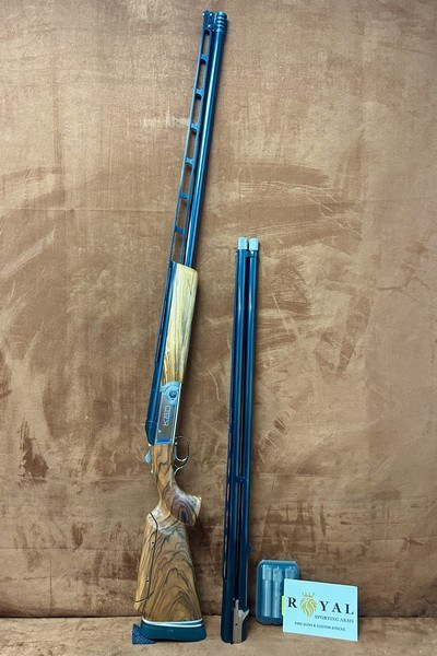 Krieghoff K-80 Trap Combo DOUBLE RELEASE 12GA 34"/32" Unsingle/O/U | 26050088 - Image 5 of 15