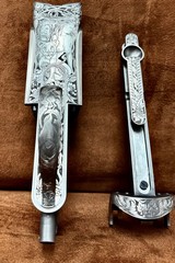Perazzi MX8 Custom Engraved Diana Grade (Naked Ladies) - Image 3 of 5
