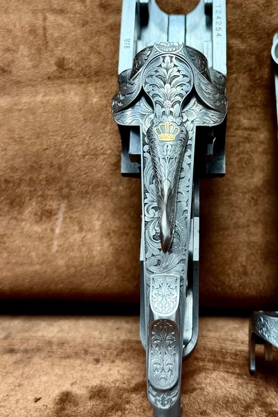 Perazzi Receiver Custom Engraved MX8 - Image 4 of 5
