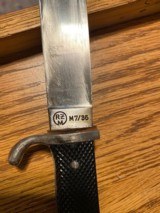Authentic Hitler Youth Knife & Scabbard RZM M7/36 - 3 of 6