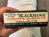 Ruger Super Blackhawk S47N .44 Mag 7 1/2