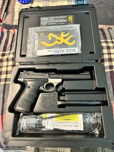 Browning Buckmark Practical 22lr Cal - NIB - Discontinued