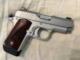 Kimber Micro 9 Stainless 9mm Pistol - Stainless/Silver, 3.15