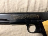 Colt 1911 World War I Deluxe Commemorative, Battle of the Marne, Engraved, Cal. .45 ACP - 4 of 13