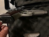 Beretta 92 FS Inox SS 9mm Semi Auto Pistol Cool Hand Grips - ANIB - 4 of 11