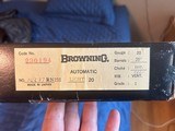 Browning A5 Lt 20 Gauge 26" IM Fixed Choke Vented Barrel - NIB Unfired - 18 of 20