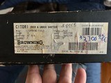 Browning Citori White Lightning Grade 3 12 Gauge 26" Vented Barrel Invector Plus Choke System - NOS - 20 of 20