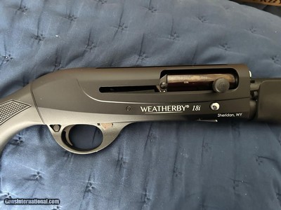 Weatherby 18i Semi Auto 12 Gauge Shotgun 28" 3.5" Magnum Vented Rib Barrel - NIB
