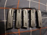 Five New
15 Rd 9mm Clips Magazines for Beretta 92 and M30