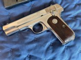 Colt Model 1903 Pocket Hammerless 32ACP Automatic 3" (1908MFG Type 1 variant) VG+ - 1 of 6
