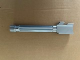 Threaded & Fluted SS Glock 17 9mm OEM Replacement Barrel - 1 of 7