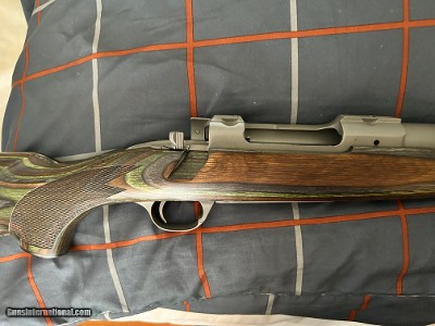 Ruger Hawkeye Predator 204 Cal Matte Stainless Steel Green/Brown Laminate - NIB