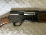 1960 Belgium Browning A5 Std 12G 28" Vented Barrel Fixed Modified Choke - VG Condition