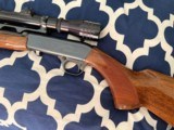 First Yr Japan Made Browning SA-22 Semi Auto Rifle with a Redfield Widefield 2 3/4x Scope & Leupold Base - Excellent Condition - 12 of 16