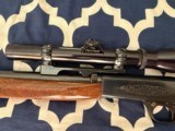 First Yr Japan Made Browning SA-22 Semi Auto Rifle with a Redfield Widefield 2 3/4x Scope & Leupold Base - Excellent Condition - 13 of 16