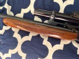 First Yr Japan Made Browning SA-22 Semi Auto Rifle with a Redfield Widefield 2 3/4x Scope & Leupold Base - Excellent Condition - 14 of 16