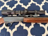 First Yr Japan Made Browning SA-22 Semi Auto Rifle with a Redfield Widefield 2 3/4x Scope & Leupold Base - Excellent Condition - 5 of 16
