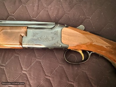 Early Citori Hunter O/U 20 Gauge 26" Vented Barrells Fixed Mod over Improved Mod - Pristine