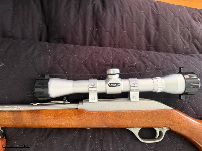 Marlin 60SB Stainless Steel Semi Auto Rimfire Rifle - Excellent Condition