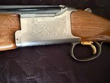 Browning B525 O/U 12 Gauge Shotgun 30" Barrel Dual Beaded Broadway Vented Rib - Excellent Condition
