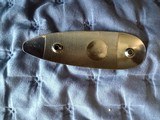 Early Beretta Metal 12Gauge Shotgun Buttplate - Excellent Condition - 3 of 3