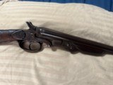 Early Belgium Double Hammer SxS 410 Gauge Shotgum - Good Condition - 3 of 12