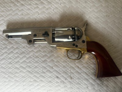 Pietta 1851 Navy Yank Sheriff's Old Model 36 Cal Percussion Revolver NO FFL REQUIRED - NIB