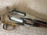 F. Pietta 1858 New Army INOX Target Clay 44 Cal Black Powder Percussion Revolver NO FFL REQUIRED - NIB - 2 of 6