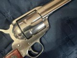Early Ruger SS Vaquero 44Mag 2nd Year Issue Black & Yellow Box 4 3/4