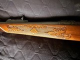 Gorgous Carved Remington 700 Emblished Custom Deluxe 30.06 Sprinfield 20" Barrel - Excellent Condition - 7 of 18