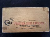 1966 Colt Frontier Scott 22Lr/22mag Revolver - Nickel 4 3/4" Barrel LNIB - 2 of 3