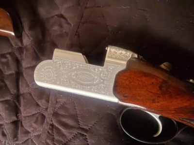 Early Tough Beretta S56E 12 Gauge O/U Shotgun 26.5" Vented Barrel - Very Good Condition