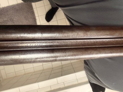 Rare J. Purdey 314 1/2 Oxford St London Top-Lever Hammer SXS 12Ga circa 1870 - Fine Condition - Image 14 of 19